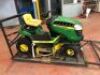 John Deere Ride on Mower, Model: D110 - 5