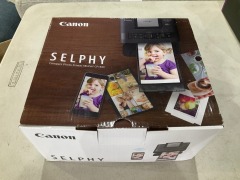 Canon Selphy CP1300 Compact Photo Printer - Black CP1300BKAS - 5