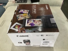 Canon Selphy CP1300 Compact Photo Printer - Black CP1300BKAS - 8