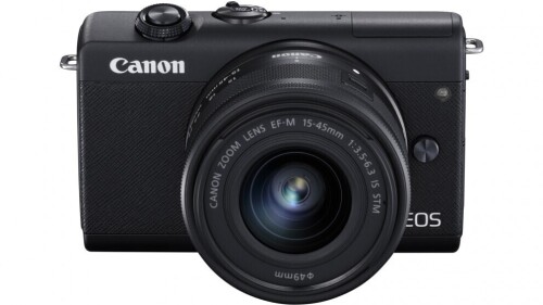 Canon EOS M200 Mirrorless Camera with 15-45mm Lens Kit - Black M200KISBK