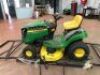 John Deere Ride on Mower, Model: D110 - 6