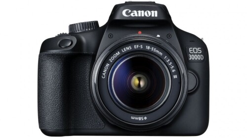 Canon EOS 3000D DSLR Camera with 18-55mm Lens Kit 3000DKBBW