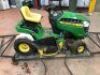 John Deere Ride on Mower, Model: D110 - 3