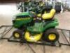 John Deere Ride on Mower, Model: D110 - 7