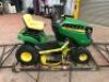 John Deere Ride on Mower, Model: D110 - 5