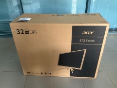 Acer 31.5-inch ET322QU WQHD LED Monitor - 2