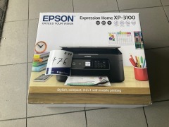 Epson Expression Home XP-3100 Coloured Multifunction Printer - 2