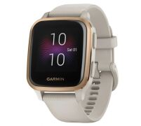 Garmin Venu Sq 'Music Edition' Smartwatch Rose Gold/Light Sand