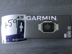 Garmin Venu Sq 'Music Edition' Smartwatch Rose Gold/Light Sand - 2