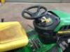 John Deere Ride on Mower, Model: D110 - 20