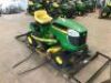 John Deere Ride on Mower, Model: D110 - 4