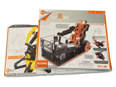 VEX Robotics Hexcalator Ball Machine & VEX Robotics Robotic Arm