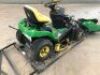 John Deere Ride on Mower, Model: D110 - 7