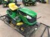 John Deere Ride on Mower, Model: D110 - 14