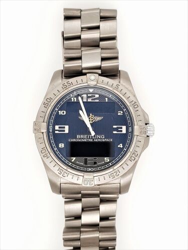 ERV - $5550 Gents Breitling Aerospace Chrongraph Watch