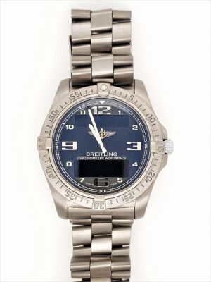 ERV - $5550 Gents Breitling Aerospace Chrongraph Watch