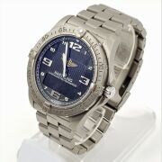 ERV - $5550 Gents Breitling Aerospace Chrongraph Watch - 4