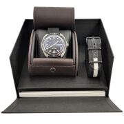 ERV $2800 - Gents day/date water resistant Edox Automatic Delfin watch. - 5