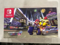 Nintendo Switch Console (Neon) with Mario Kart Deluxe 8 &amp; 3 Months Nintendo Online Subscription 161709 - 3