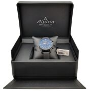 ERV $1675 - Alpina Startimer Pilot Chronograph Black Dial Men's Watch - 4