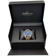ERV $1500 - Alpina Startimer Pilot Chronograph Blue Dial Men's Watch - 5