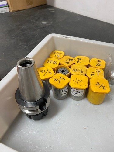 Quantity of Kennametal Collets