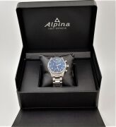 ERV $1675 - Alpina Startimer Black Dial Stainless Steel Bracelet Men's Watch - 5