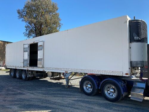 2001 FTE 3A 22 Pallet Tri Axle Refrigerated Trailer