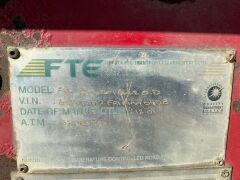 2001 FTE 22 Pallet Bogie Axle Refrigerated Trailer - 11