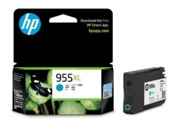 2x HP 955XL Ink Cartridge Cyan