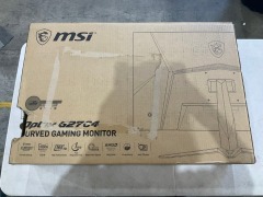 MSI Optix G27C4 Curved Gaming Monitor + Battlefield 2042 & Doom Eternal PC Games - 3