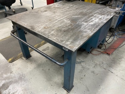 Welding Bench With Kemppi Tig Welder & Offset Vice