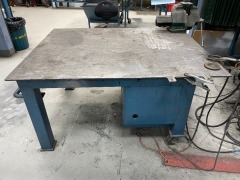 Welding Bench With Kemppi Tig Welder & Offset Vice - 2