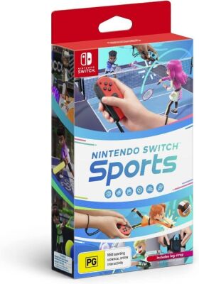 Nintendo switch Sports game and leg strap included 162681