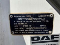 2004 Daf Tipper Truck (Located: NSW) - 4