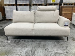 2 Seater Modular Sofa End Piece - 2