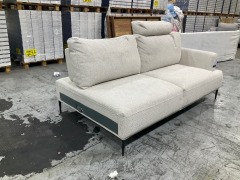 2 Seater Modular Sofa End Piece - 3