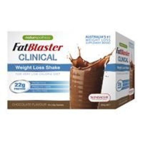 2 x Naturopathica Fatblaster Clinical Chocolate Shake 18 x 53g
