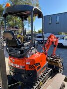 2019 Kubota U17 Hydraulic Excavator - 4