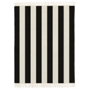 Striped Rug - 160 x 230cm - Black