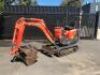 2017 Kubota K008-3 - Hydraulic Excavator - 2