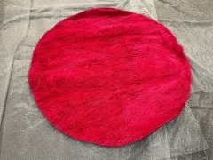 Soho Round Rug - 150 x 150cm - Pink - 2