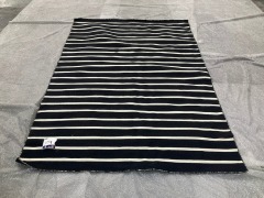 Stripes Pinstripe Rug - 200 x 300cm - Blue - 2