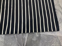 Stripes Pinstripe Rug - 200 x 300cm - Blue - 4