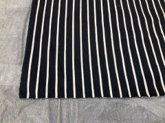 Stripes Pinstripe Rug - 200 x 300cm - Blue - 10