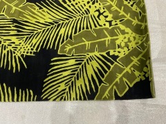 Verde Palms Rug - 160 x 230cm - Olive/Black - 5