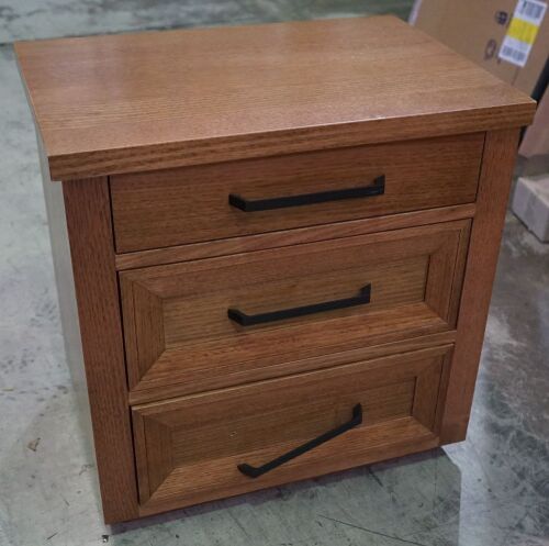 2 x Chiswick 3 drawer bedside tables.