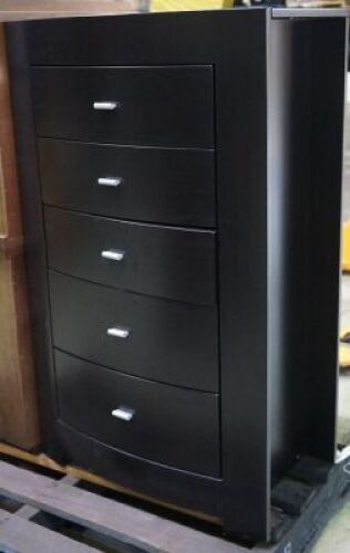 Jade 5 drawer tallboy. Dims 70 x 44 x 116cm.