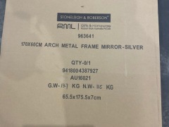 Berlin Arch Mirror - Silver - 6