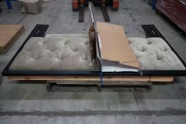 DNL Chester king size bed upholstered head and foot.